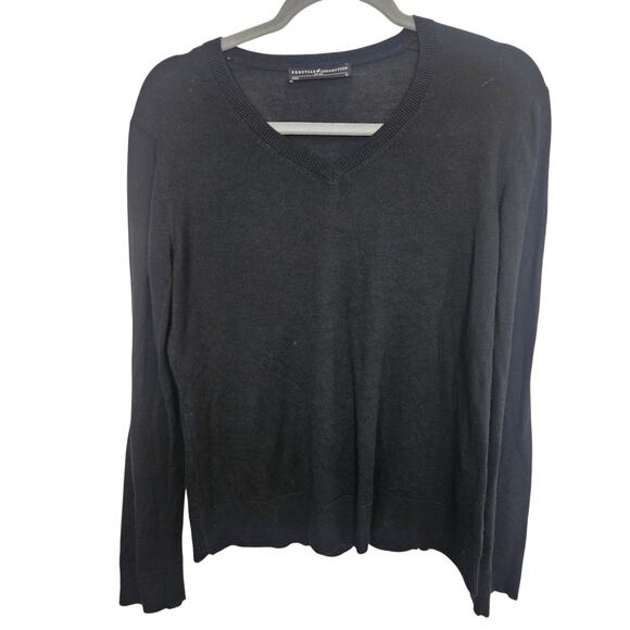 Peruvian Connection Sweaters - Peruvian Connection Womens Pullover V-Neck Sweater Size M Classic Minimalist
